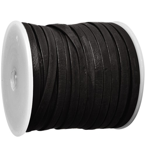 Lederband flach x 1 mm - |,