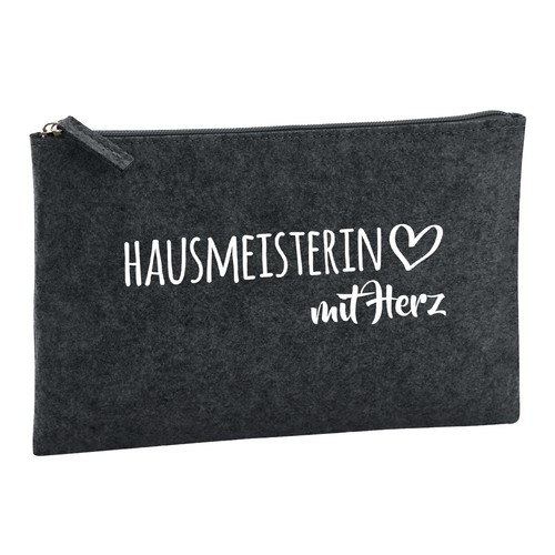 Kulturbeutel hausmeisterin mit - hausmeisterin,