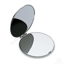 Taschenspiegel RONDO - Versilbert, Magnetverschluss, Ø 6 cm, Neu