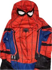 Spiderman kostüm kinder Gr 110 Maske und Anzug Karneval Kostüm Reißverschluss