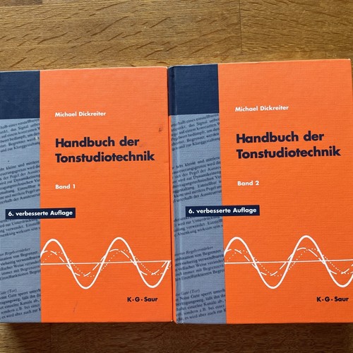 Handbuch der tonstudiotechnik - handbuch,