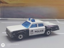Spielzeugauto 1979 Matchbox Superfast No. 10 Plymouth Grund Fury Police Car TOP