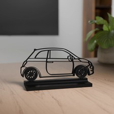 Fiat 500 Modell 3D Dekoration