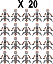 20 X LEGO STAR WARS ROTBRAUNE