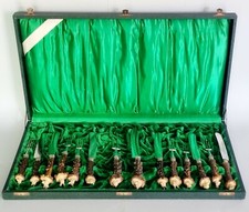 Jagd Besteck Geweih geschnitzt