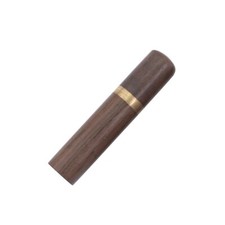 Nadelschachtel Nadelbox Lagerrohr Leichtes Design 85 Mm Holz Und Messing