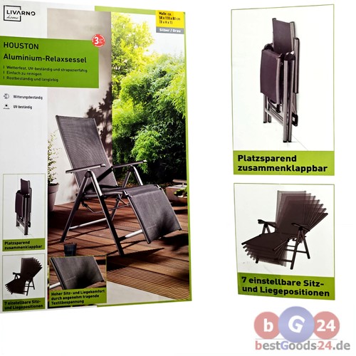 Liegestuhl aluminium - liegestuhl,