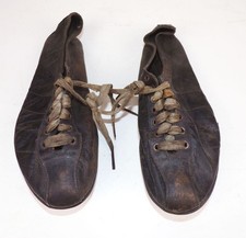 Alte Leder Sprintschuhe Track