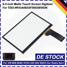 6,5'' Touchscreen Digitizer für VW Skoda MIB2 MIB STD2 Radio Multimedia Navi DE