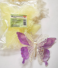 10 Deko-Schmetterlinge