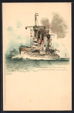 Künstler-AK Hans Bohrdt: S.M