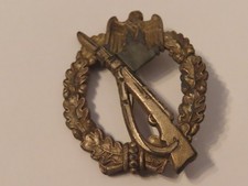 Top WK 2 Wehrmacht Orden Sturmabzeichen mit Hersteller entnazifiziert