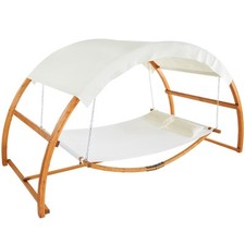 Hängematte 2 Personen Hängeschaukel Sitzhängematte Hängestuhl 250kg Hängeliege 