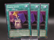 Yugioh playset shiens spion - 3x,