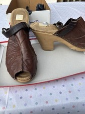 Braune clogs sandalen von - clogs,
