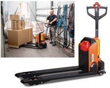 Unicraft 6160115 EHW 20 Elektrischer Gabelhubwagen mit 2,0 t Tragkraft