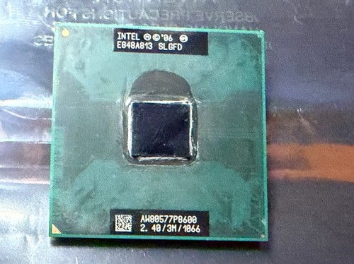 Intel core duo p8600 mobile - core,