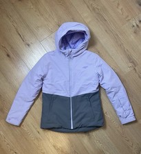 Skijacke/Winterjacke Mädchen 158 Grau/Lila 4F