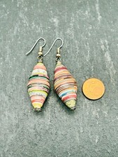 Ohrring  Fantasy Bunt Wunderschön Ohrschmuck Modeschmuck