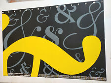 Plakat Lemon Design Kiel 1994 Druck Neumann&Hinze Hamburg  A1 Original  TOP!