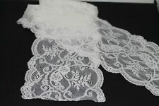 Spitze Meterware ca. 13 cm Breit Qualität Spitzenborte, Gipüre, Borte in Weiß