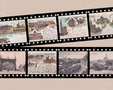 200 Stück alte Ansichtskarten