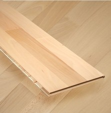  3,82 m² Buche Fertigparkett 3-Stab Schiffsboden Click 2390 x 200 x 11 mm