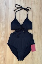 Neu Esprit Badeanzug Sidecut