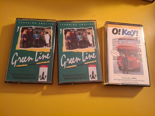 Vintage englisch lernkassetten - vintage, englisch-lernkassetten