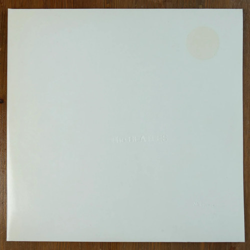 The beatles white album - white, apple