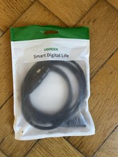 UGREEN Mikrofonkabel XLR Stecker Auf XLR Busche Kabel Schwarz (2M) Kompatibel Mi