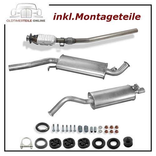 Auspuffanlage mit kat audi 100 - auspuffanlage,