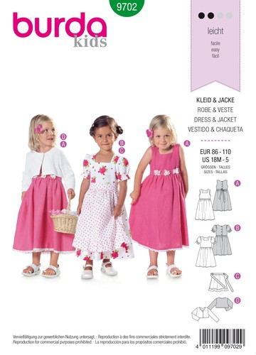 Schnittmuster kleid jacke - &,