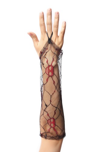 Handschuhe damen spitze netz - handschuhe,