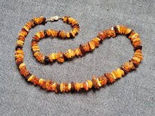 alte Bernstein-Kette - 925er