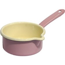 Riess Emaille Stielkasserolle