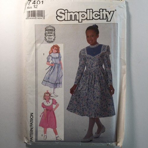 Simplicity 7401 gunne sax - simplicity,