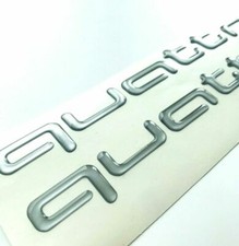 Quattro logo vorne hinten - quattro,