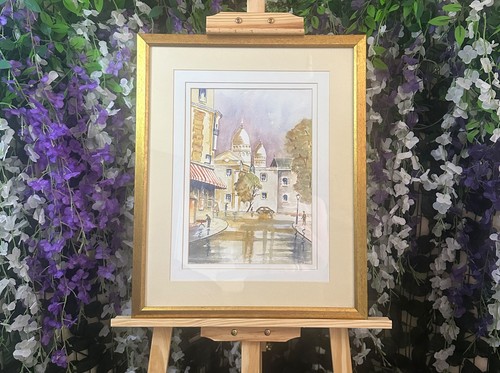Original aquarell gemälde - original,
