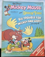 Mickey Mouse - #112 - 10. Dec 1977  Vintage  englisch  sehr gutes Exemplar