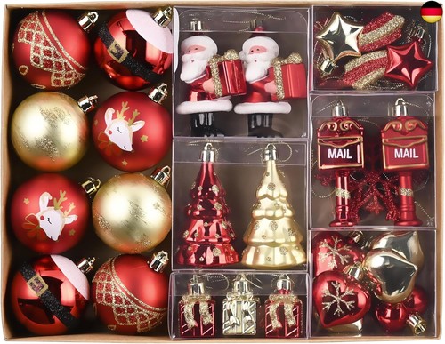 Weihnachtskugeln,40stück
