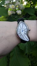 Schmelzende uhr armbanduhr - schmelzende,