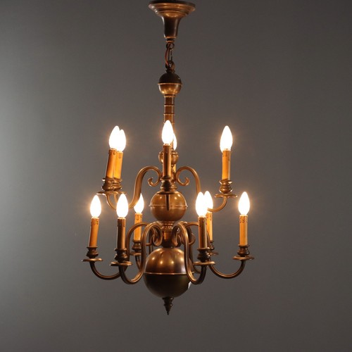Antiker kronleuchter bronze - antiker,