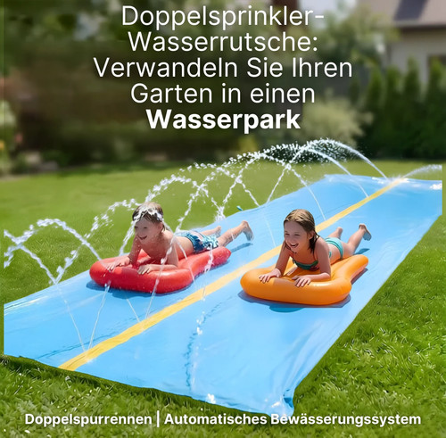 Fach aufblasbare wasserbahn - 2-fach,