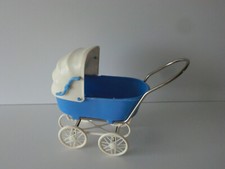 Puppenwagen Puppenstube 50er Jahre Puppenhaus Plasty Fiedler & Podey