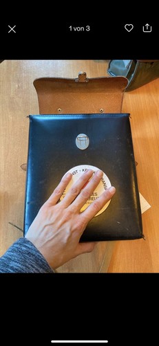 Große ledertasche schwarz