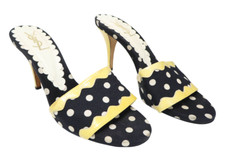 Yves Saint Laurent Schuhe Damen (Eu) 38.5 High Heels Slipper Hausschuhe Leder