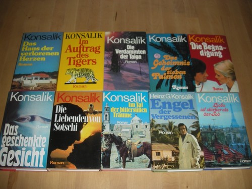 Konsalik bücherpaket 10 - konsalik,