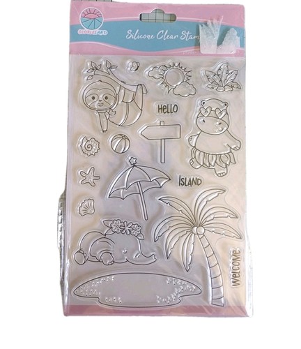 Stempelset clear stamps - stempelset, sommer