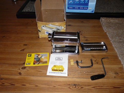 Nudelmaschine marcato modell - nudelmaschine,